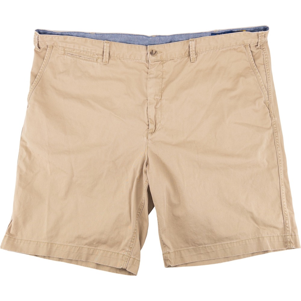Polo Ralph Lauren Mens 46B Classic Fit Chino Shorts Tan Preppy Casual Pony